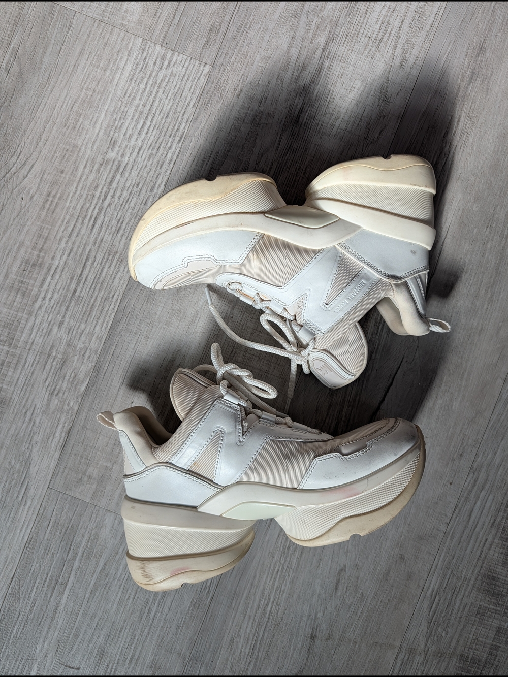 Michael Kors Chunky Platform Women’s Sneakers in Off-White